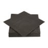 Snackservetten - zwart - 20 stuks - 25x25cm