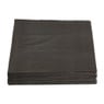 Snackservetten - zwart - 20 stuks - 25x25cm