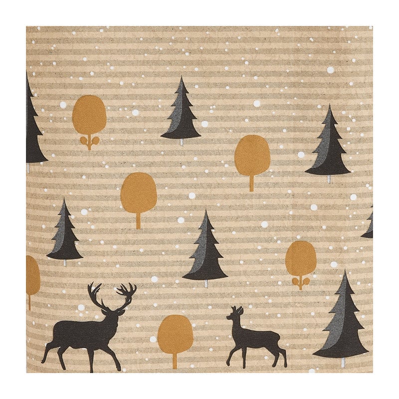 Duni tafelkleed kerst - rendier - 138x220 cm