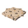 Duni servetten - rendier - 33x33 cm