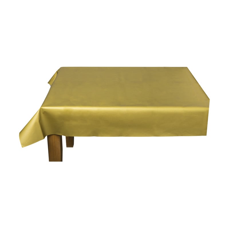 Duni tafelkleed - goud - 138x220 cm 