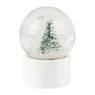 Sneeuwbol - kerstboom - 4,5x4,5x6 cm