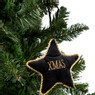Kersthanger xmas - zwart/goud