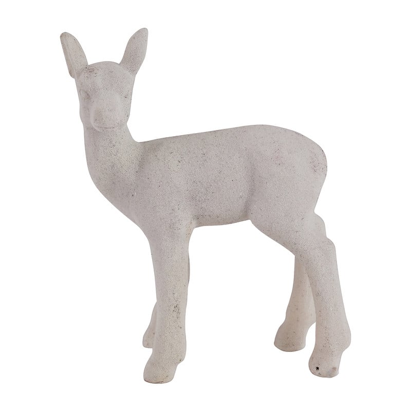 Hert - Wit - 12,5 cm