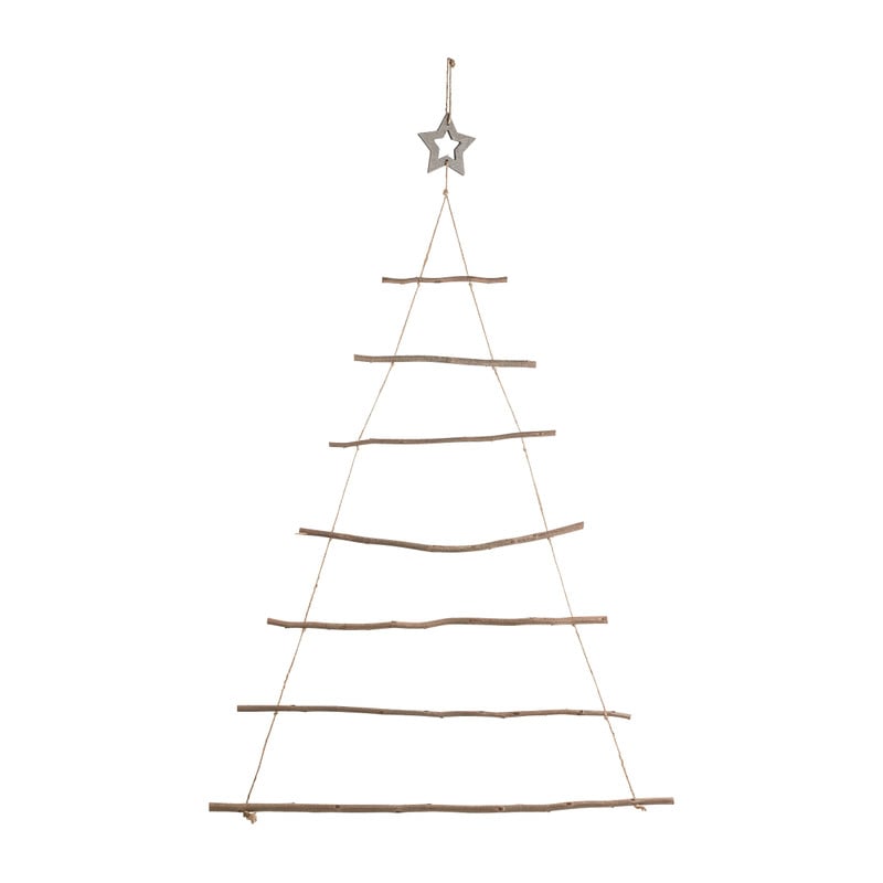 Hanger kerstboom - diverse kleuren - 80x120 cm 
