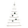 Hanger kerstboom - diverse kleuren - 80x120 cm 