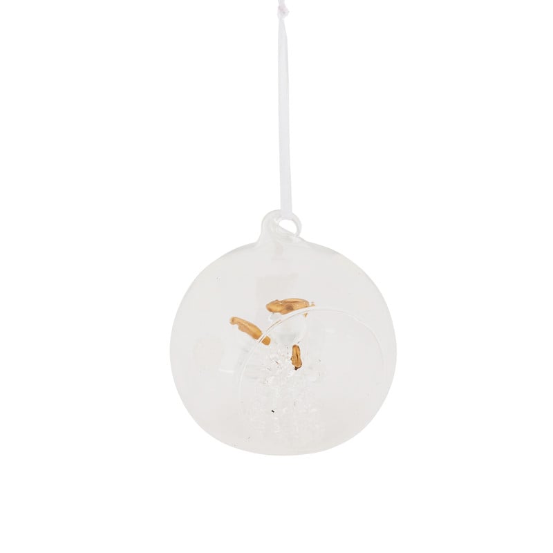 Kerstbal ornament - ø8 cm