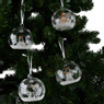 Kerstbal ornament - ø8 cm