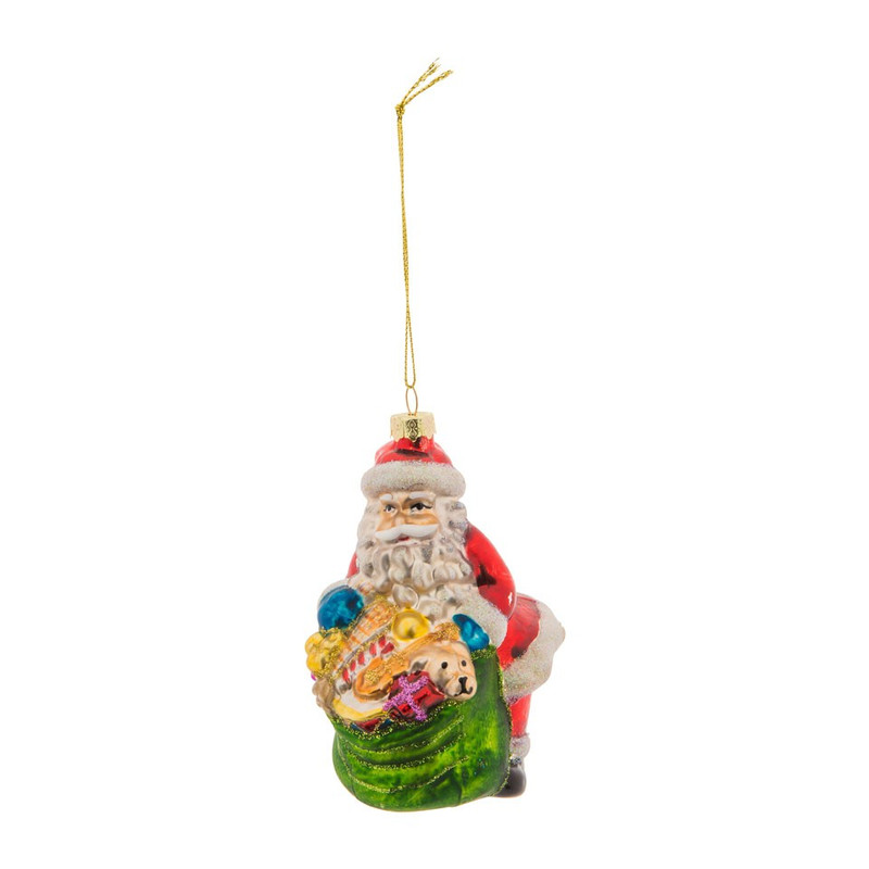 Kersthanger - kerstman - 8x12 cm