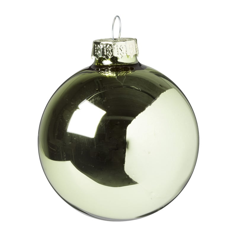 Kerstbal box - set van 8 - ø7 cm