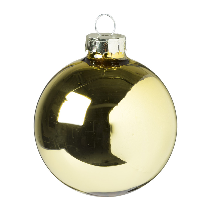 Kerstbal box - set van 8 - ø7 cm