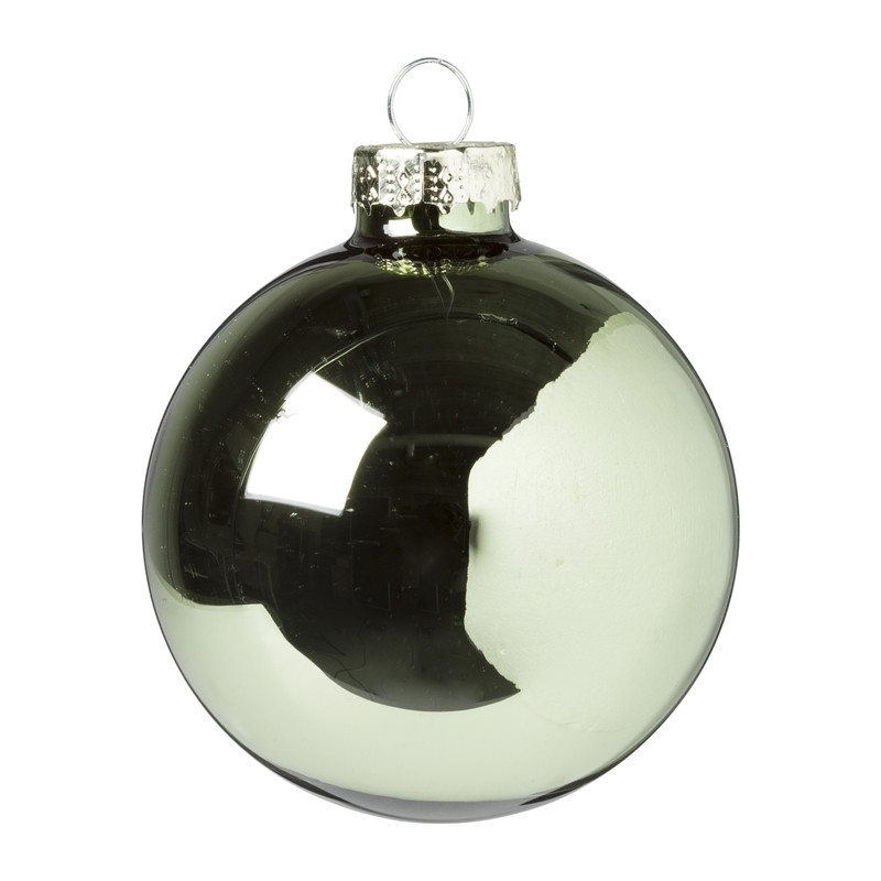 Kerstbal box - set van 8 - ø7 cm