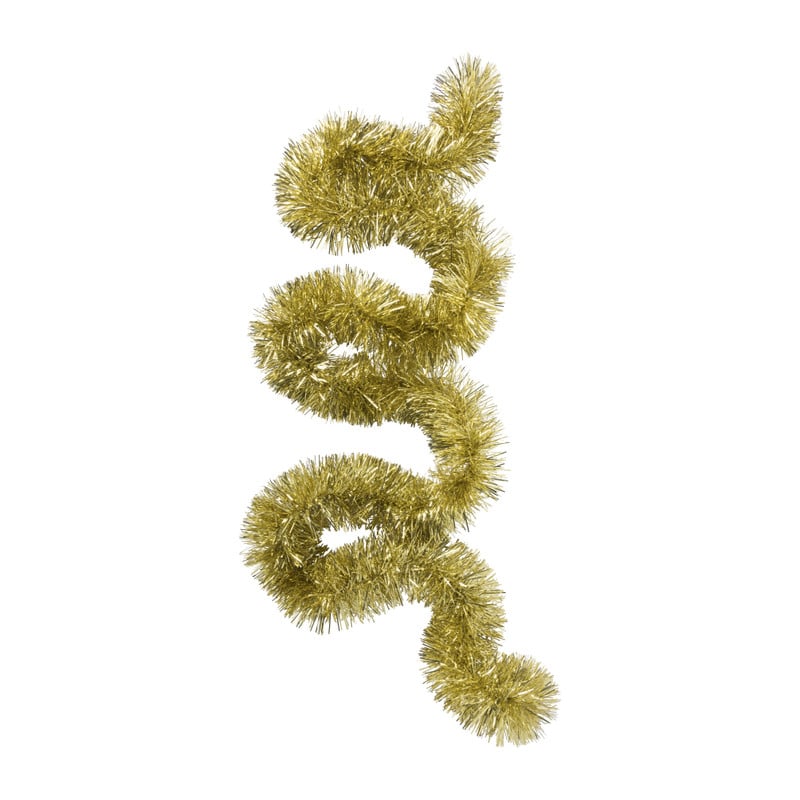 Kerstboom slinger - goudkleurig - 2 meter