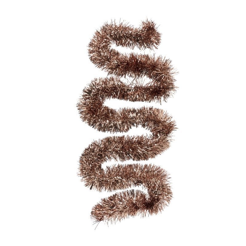 Kerstboom slinger - koper - 200 cm