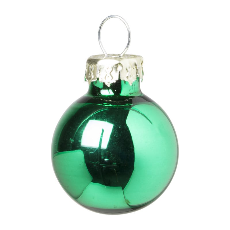 Kerstbal box boho - multikleur - set van 24