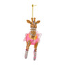 Kersthanger - giraffe - 7x16 cm