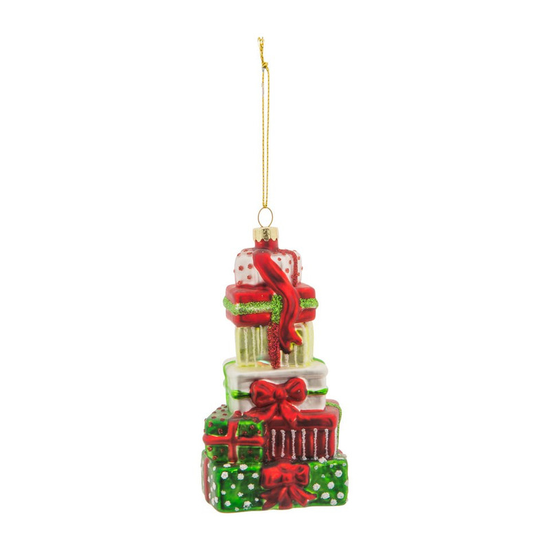 Kersthanger - cadeaus - 6x11,5 cm