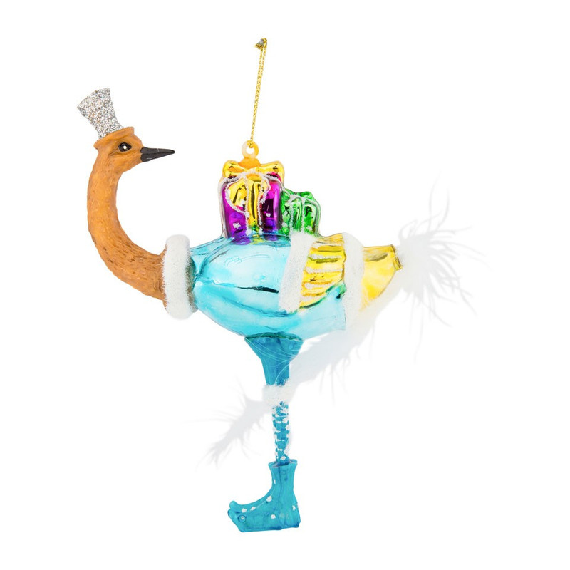 Kerstbal vogel