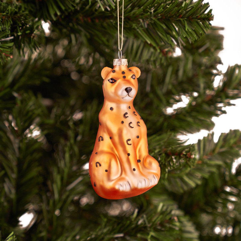 Kerstbal - luipaard