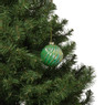Kerstbal gedraaid - groen