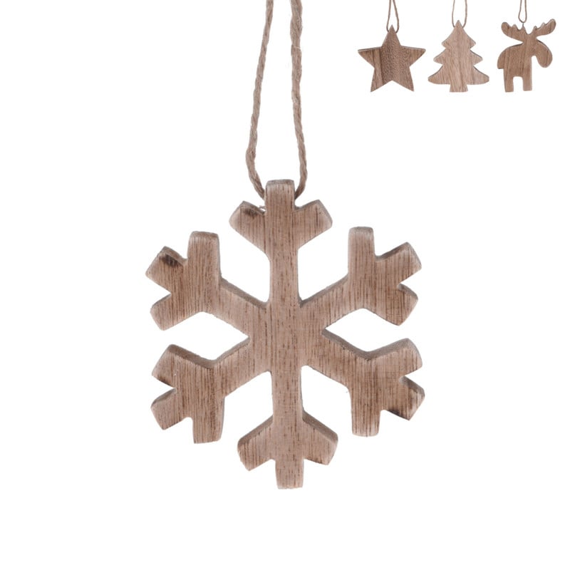 Kersthanger hout - diverse varianten