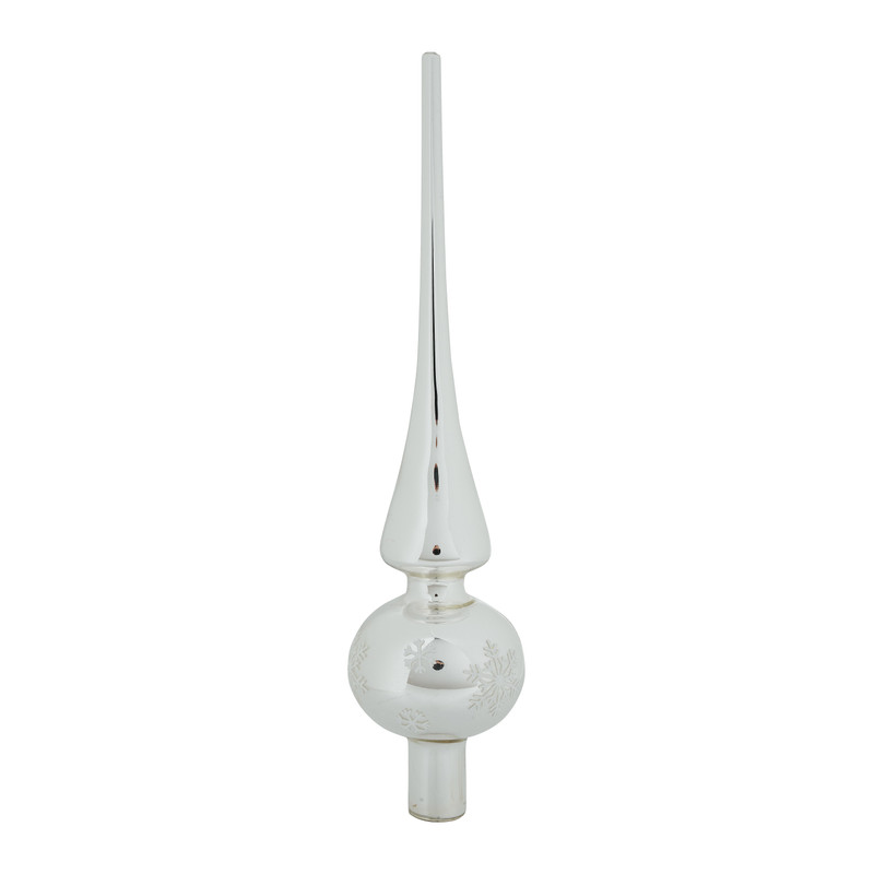 Piek - sneeuwvlok - wit - 26 cm