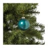 kerstbal multicolor - glas - set van 8