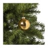 kerstbal multicolor - glas - set van 8