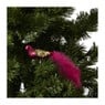 Kerstclip vogel - diverse varianten - 15x4x5 cm 