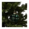 Kersthanger ruiten hart - groen - 9x5x9 cm 