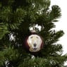 Kerstbal golden retriever - groen - ø8 cm