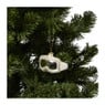 Kersthanger skibril - goudkleurig - 5.3x8.6x4.7 cm