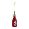 Kersthanger chilisaus - rood - ø4x12 cm