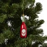 Kersthanger chilisaus - rood - ø4x12 cm