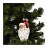 Kersthanger kerstman - rood/wit - 8.6x8x14.2 cm