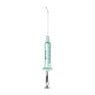Kersthanger botox spuit - blauw - ø3.5x16 cm