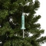 Kersthanger botox spuit - blauw - ø3.5x16 cm