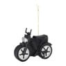 Kersthanger fatbike - zwart - 12x6.8x9.7 cm