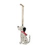 Kersthanger hond van hout - 20x6x30 cm - diverse varianten