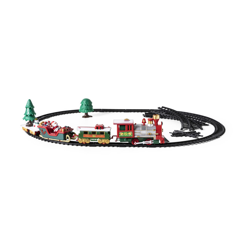 Kersttrein Santa - met muziek en verlichting