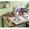 Weekplanner leopard flower