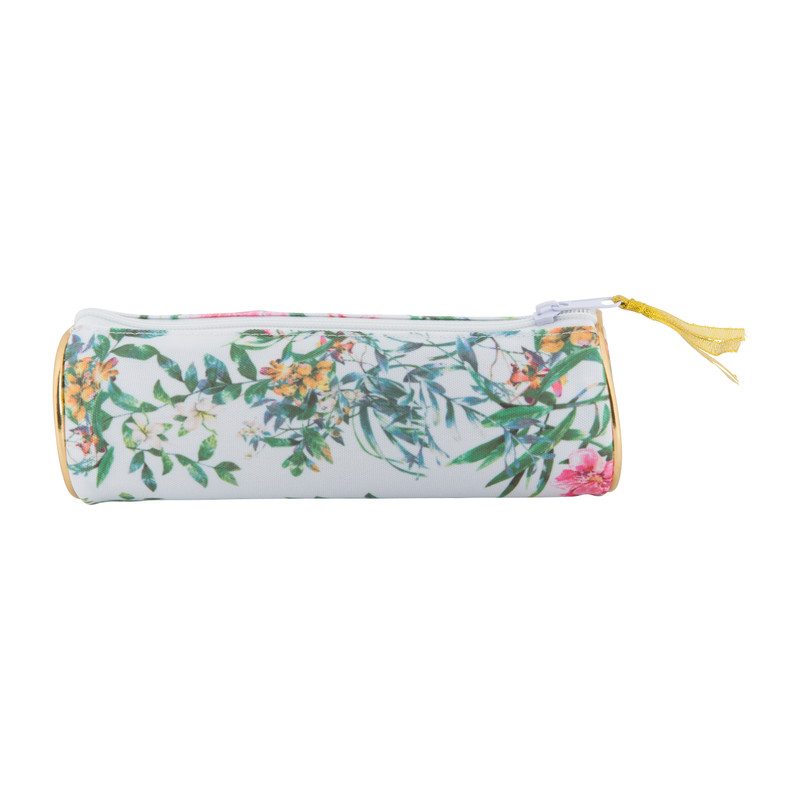 Etui rond bloem