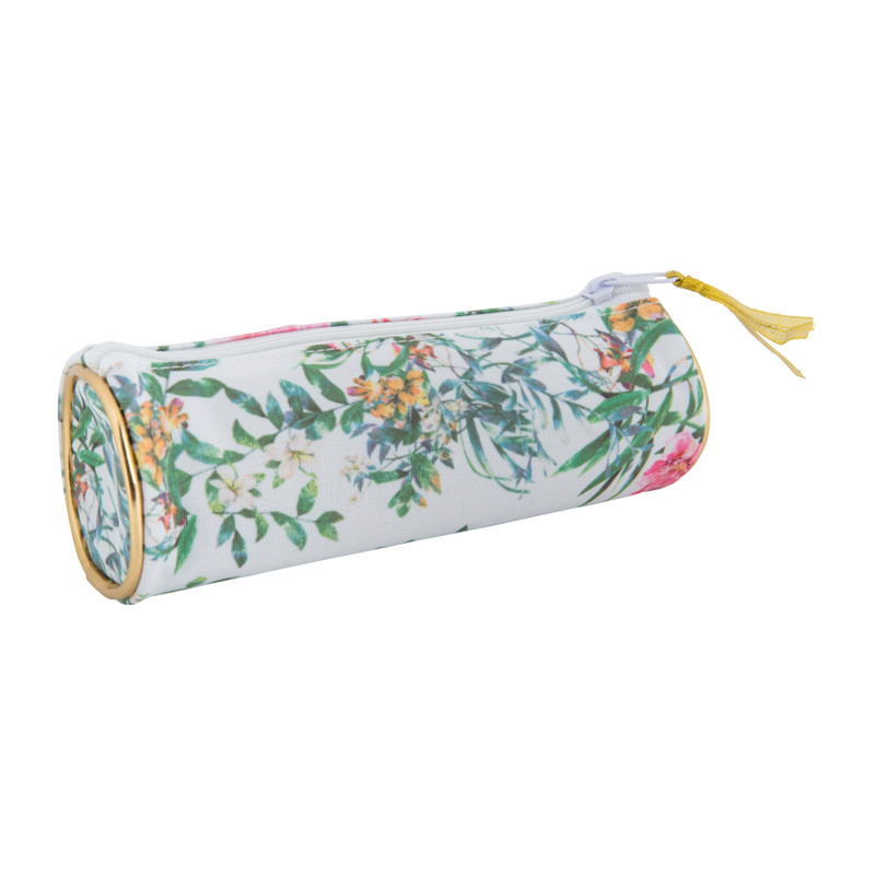 Etui rond bloem