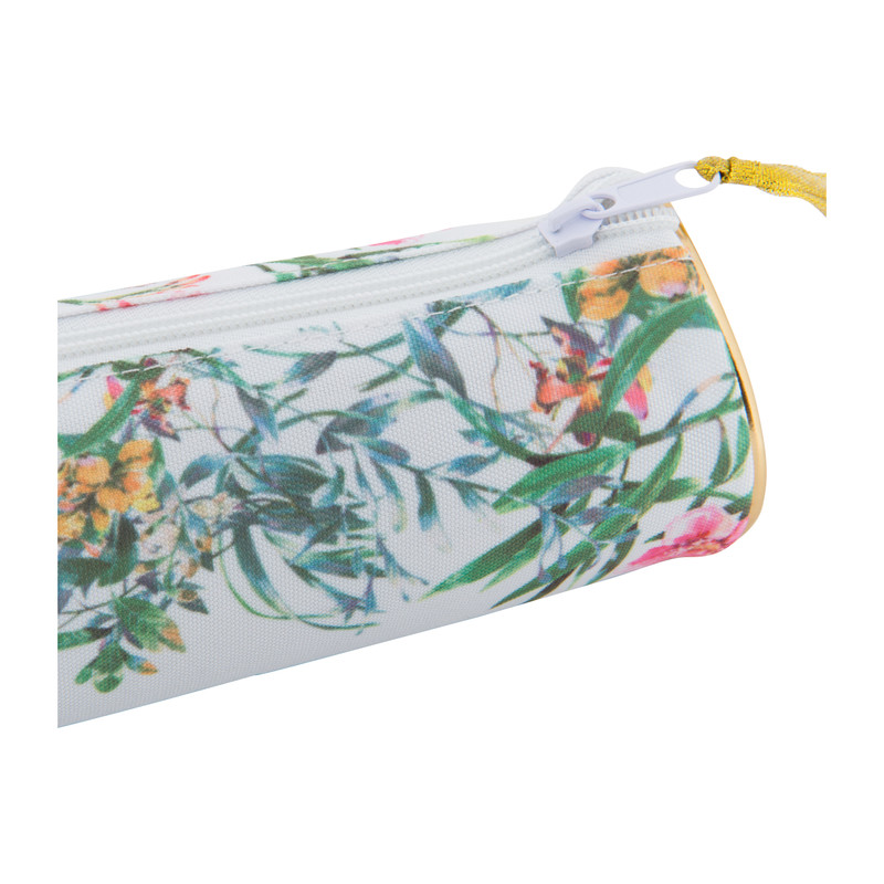 Etui rond bloem
