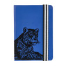Notitieboek A5 - blue leopard