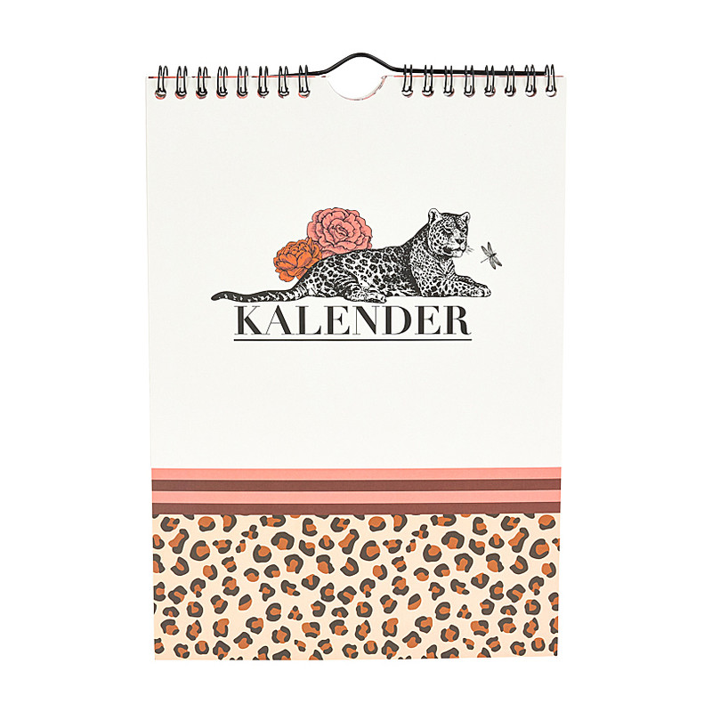 Verjaardagskalender leopard bloom 