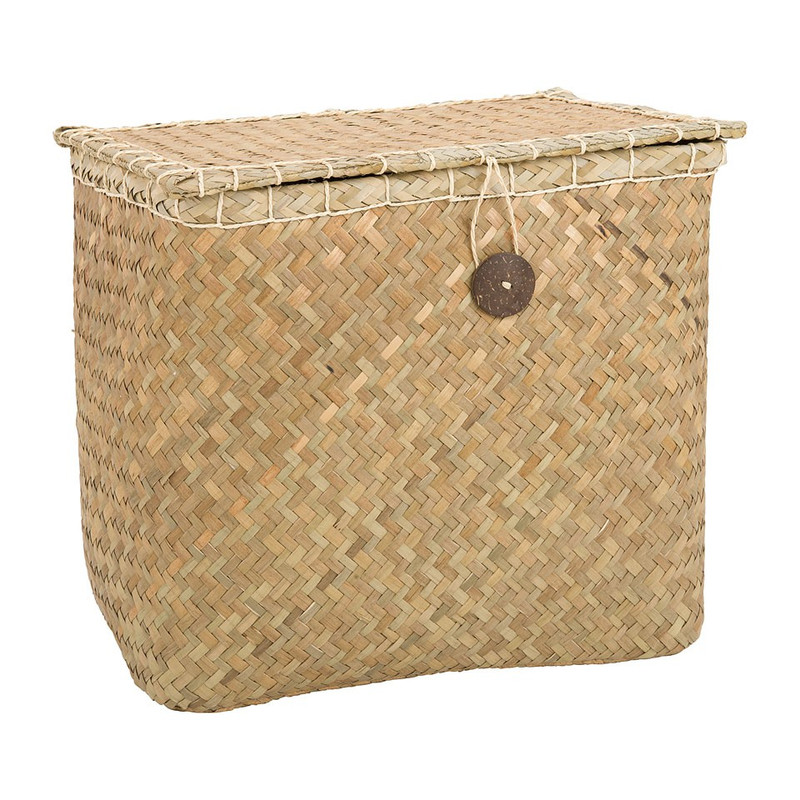 Opbergmand hoog met deksel - 33x23x30