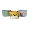 Opbergmand dieren - ø23x16 cm - diverse varianten