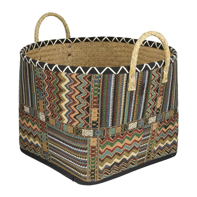 Mand rond Ethnic – Ø43x30 cm