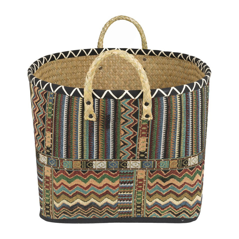 Mand rond Ethnic – Ø43x30 cm